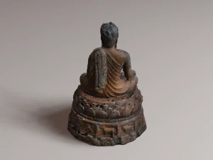 Buddha 21 ancient 3D Model