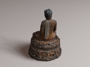 Buddha 21 ancient 3D Модель