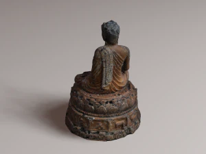 Buddha 21 ancient 3D Model
