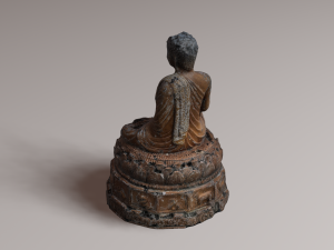 Buddha 21 ancient 3D Модель