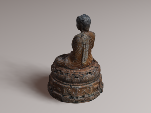 Buddha 21 ancient 3D Модель