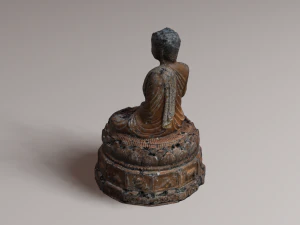 Buddha 21 ancient 3D Model