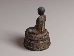 Buddha 21 ancient 3D Model