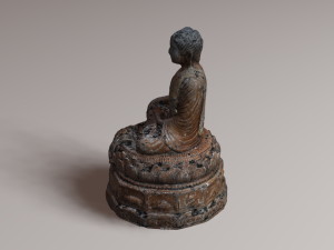 Buddha 21 ancient 3D Модель