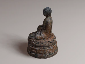 Buddha 21 ancient 3D Model