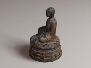 Buddha 21 ancient 3D Model