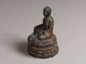 Buddha 21 ancient 3D Model