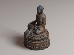 Buddha 21 ancient 3D Model