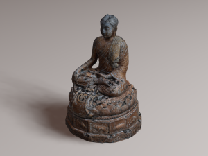 Buddha 21 ancient 3D Модель