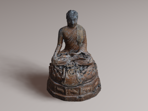 Buddha 21 ancient 3D Модель