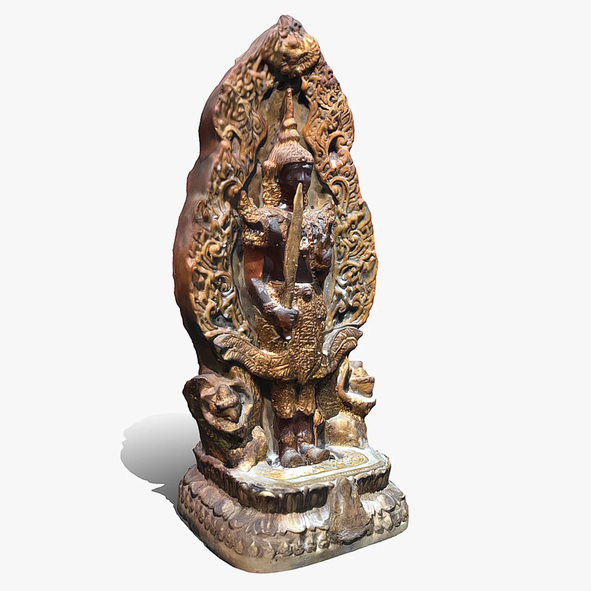 Guardian God 3D Model .c4d .max .obj .3ds .fbx .stl .blend 