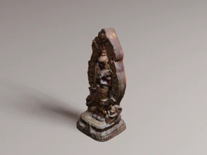 Guardian God 3D Model