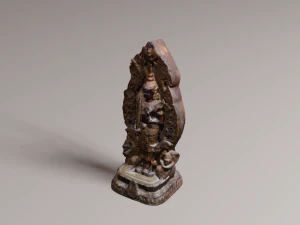Guardian God 3D Model