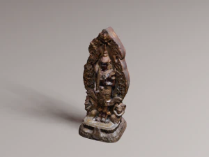 Guardian God 3D Model