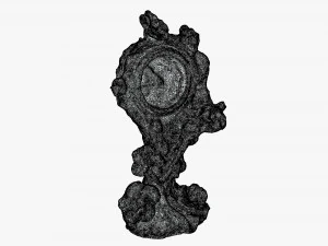 Rel&oacute;gio antigo v1 Modelo 3D