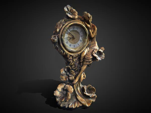 Rel&oacute;gio antigo v1 Modelo 3D