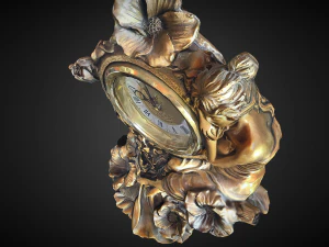 Rel&oacute;gio antigo v1 Modelo 3D