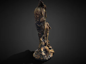 Rel&oacute;gio antigo v1 Modelo 3D