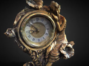 Rel&oacute;gio antigo v1 Modelo 3D