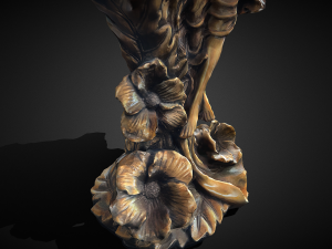 Vintage clock v1 Modello 3D