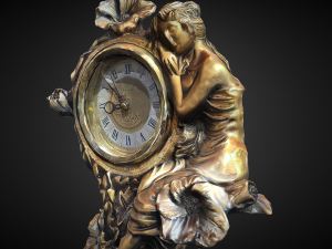 Vintage clock v1 Modello 3D