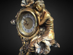 Rel&oacute;gio antigo v1 Modelo 3D