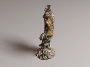 Rel&oacute;gio antigo v1 Modelo 3D