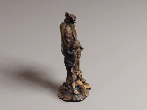 Rel&oacute;gio antigo v1 Modelo 3D