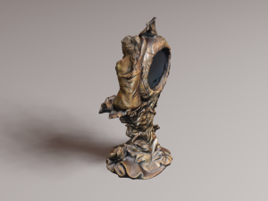 Vintage clock v1 Modello 3D
