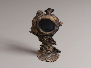 Rel&oacute;gio antigo v1 Modelo 3D