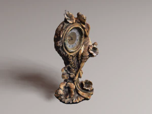 Rel&oacute;gio antigo v1 Modelo 3D