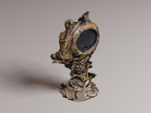 Vintage clock v1 Modello 3D