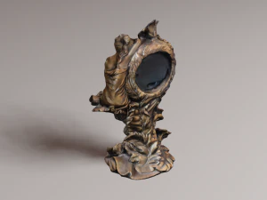 Rel&oacute;gio antigo v1 Modelo 3D