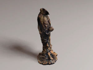 Rel&oacute;gio antigo v1 Modelo 3D