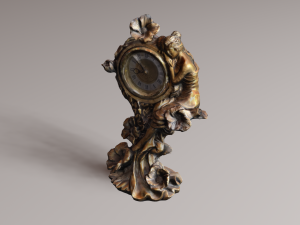 Vintage clock v1 Modello 3D