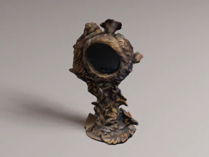 Rel&oacute;gio antigo v1 Modelo 3D