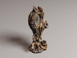 Rel&oacute;gio antigo v1 Modelo 3D