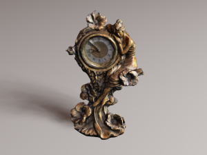 Vintage clock v1 Modello 3D