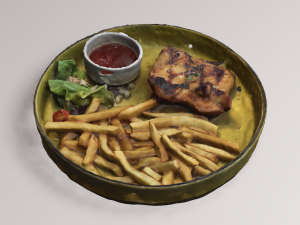 Spicy Chicken Steak Modelo 3D
