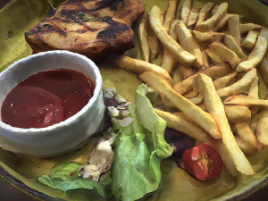 Spicy Chicken Steak 3D Model