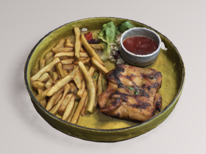 Spicy Chicken Steak Modelo 3D