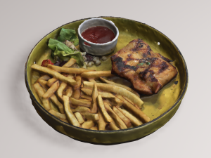 Spicy Chicken Steak Modelo 3D