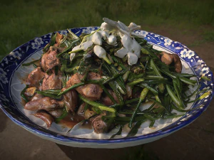 Stir fried Garlic 3D Model