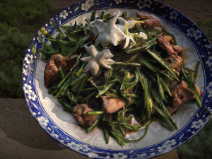 Stir fried Garlic 3D Model