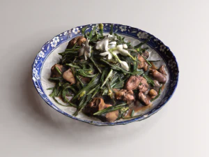 Stir fried Garlic 3D Model