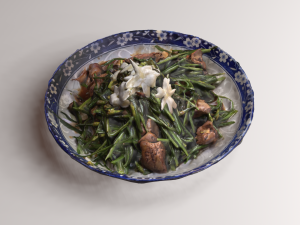 Stir fried Garlic 3D Model