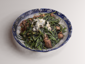 Stir fried Garlic 3D Model