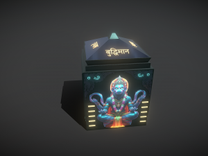 Hanuman Box Collector 3D मॉडल