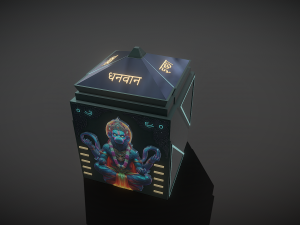 Hanuman Box Collector 3D मॉडल