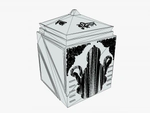 Colecionador de caixas de Hanuman Modelo 3D